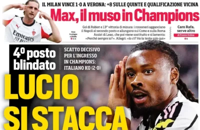 Today’s Papers: Champions League decided, Inter seeing double