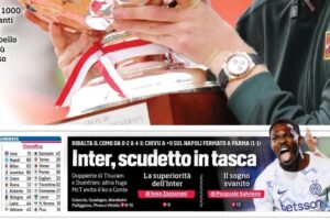 Today’s Papers – Scudetto in Inter’s pocket