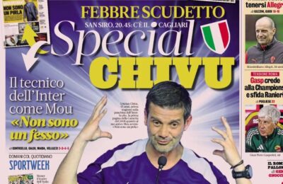 Today’s Papers – Special Chivu, Euro semis without Italy
