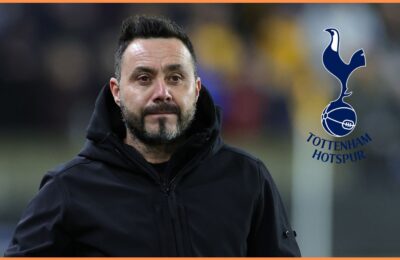 Tottenham have strong interest in 23 year old who feels De Zerbi is a “brilliant manager”