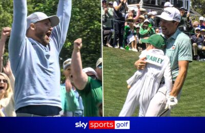 Two more aces! Clark & Bradley add to hole in one tally at Masters Par 3 Contest!