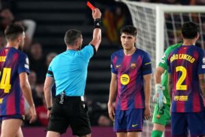 UEFA dismiss Barcelona missed red card appeal
