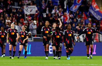 UEFA Women’s Champions League: Lyon beats Wolfsburg to set up semifinal clash against Arsenal
