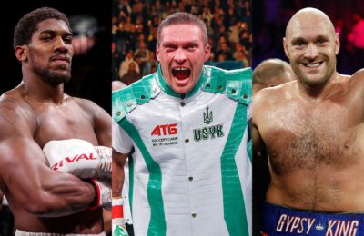 Usyk training new 'friend' Joshua to beat Fury: 'AJ will do it!'