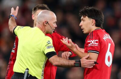VAR review: Why Man United's Martinez was always getting red card for hair pull