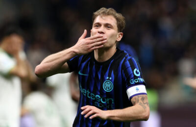 Video: Sarcastic Barella hits back at booing Como fans