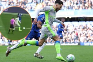 Watch: New angle of Rayan Cherki’s stunning assist for Marc Guehi shows just how outrageous it was