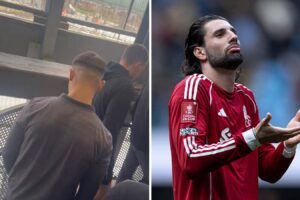 Watch: What Liverpool fans were seen doing after the FA Cup defeat as clear message to owners sent