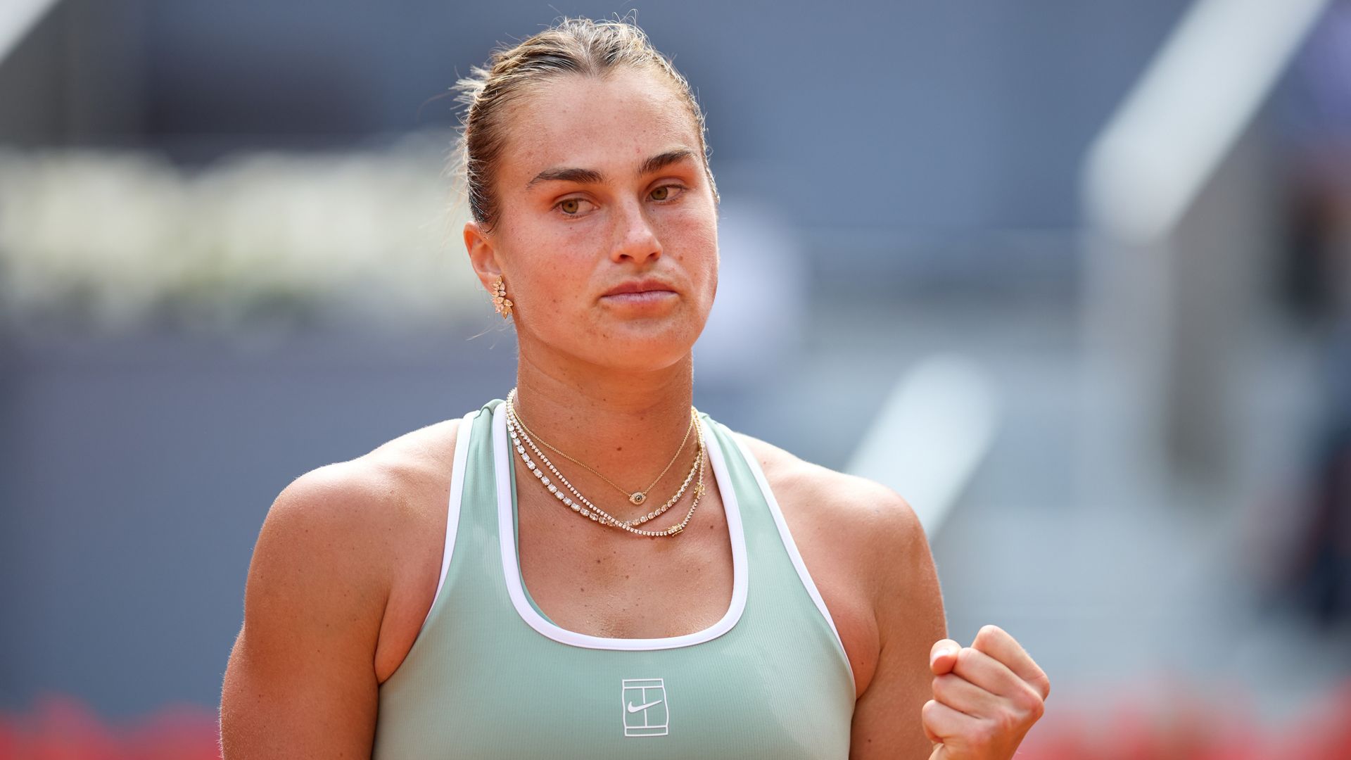 'We're expecting perfection' Sabalenka wins first clay court match in Madrid