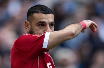 What Mohamed Salah was spotted doing at half time as Joe Hart shares worrying observation