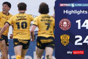 Wigan Warriors 14-24 Castleford Tigers