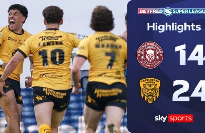 Wigan Warriors 14 24 Castleford Tigers