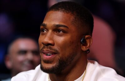 Wilder tells AJ 'let's get it on' following post fight exchange