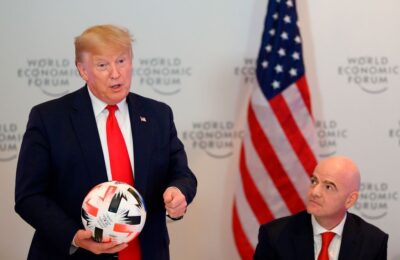 Will Donald Trump present the World Cup 2026 trophy to the winning country?