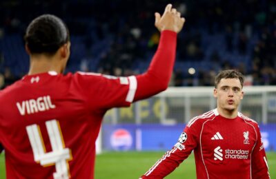 Wirtz disagrees with Van Dijk's 'gave up' criticism after Man City rout
