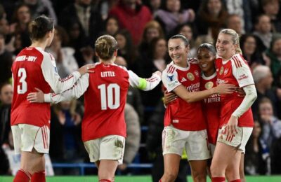 Women’s Champions League: Arsenal fends off Chelsea to reach semifinals; Bayern also advances
