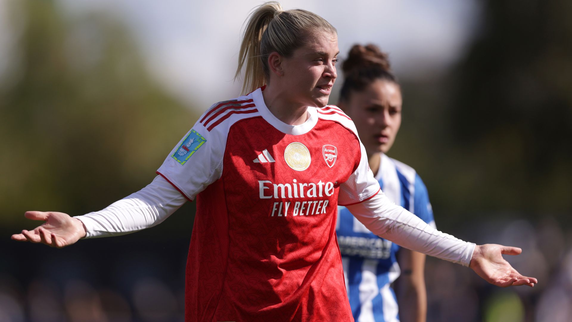Women’s FA Cup: Brighton stun Arsenal to reach semis as Liverpool beat Charlton