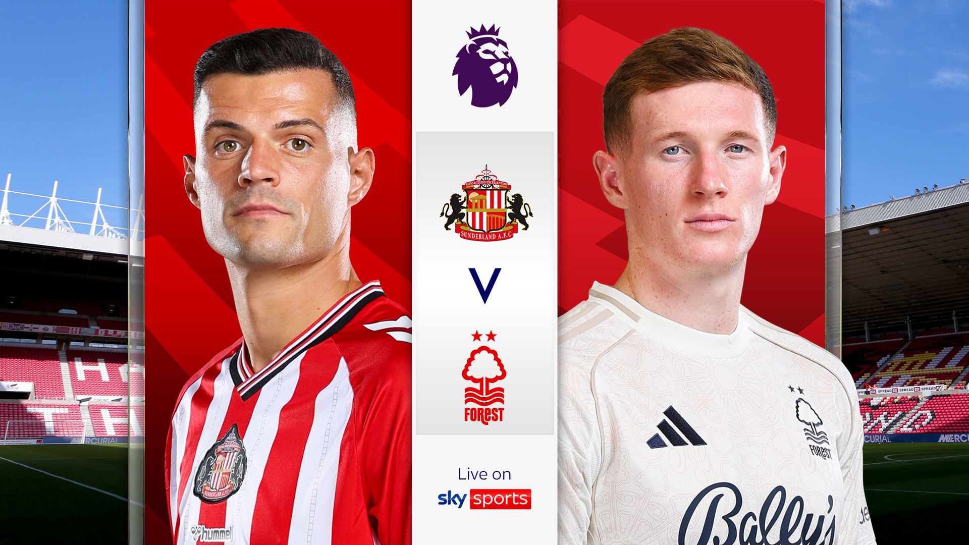 Wood and Jesus start up front for Forest at Sunderland LIVE!