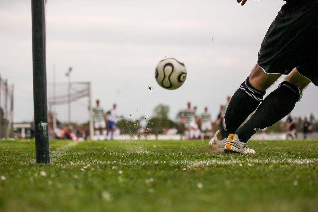 Albiceleste players during a match